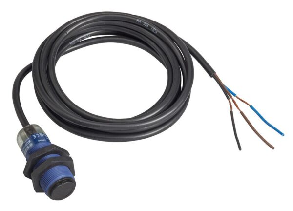 Foto elektrisk sensor diffus Sn 0,1 m INGEN kabel 5m