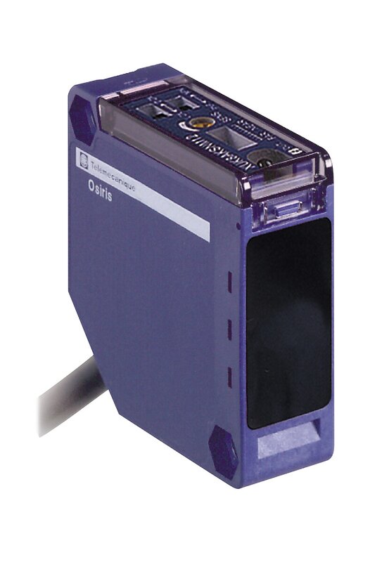 Foto elektrisk sensor diffus Sn 1 m NO eller NC-kabel 2m