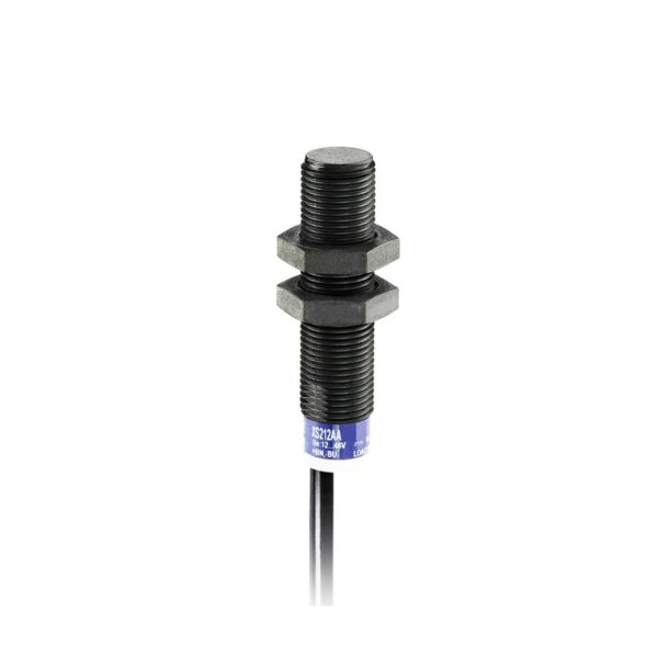 INDUKTIV SENSOR SYLINDRISK M12 12 48V DC PNP NO 3 LEDERE IKKE-FLUSH 2M