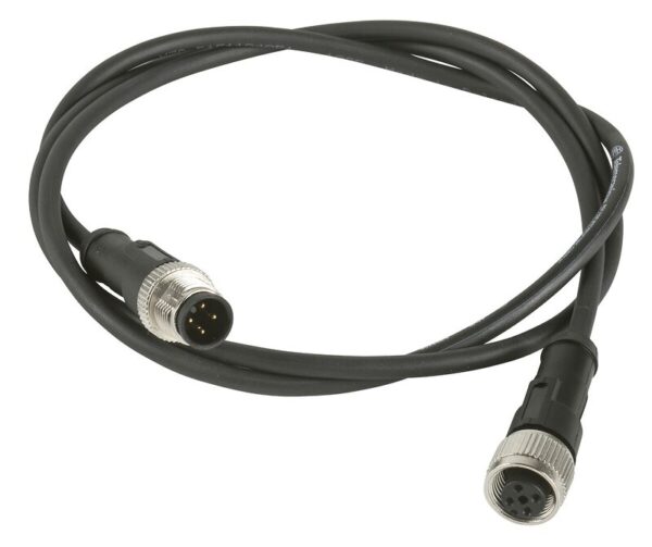 JUMPER PUR 3W M12M STR 3W M12F ELB 10M KABEL
