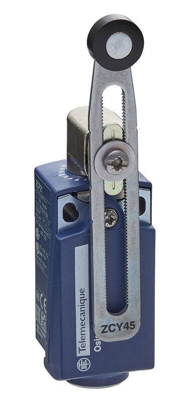 Endebryter, Endebryter XC Standard, XCKP, termoplastisk plastrullespak med varighet, 1NC+1 NO, snap, M16