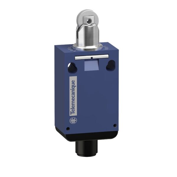 Endebryter metall NC+NO slow, rulle, kontakt M12