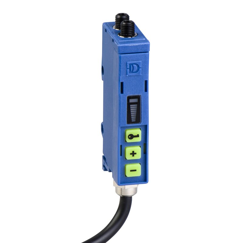 AFV966S FORSTERKER FOR GLASSFIBER 10 30VDC NPN PNP 2M KABEL - Bilde 1