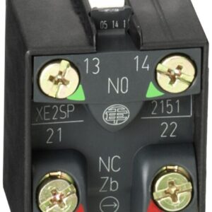 Endebryterkontaktblokk, Limit switches XC Standard, 1NC+1 NO, snap action - Bilde 2