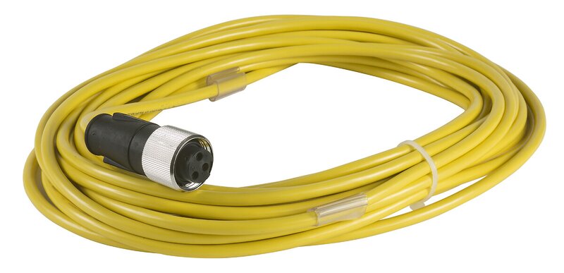HUNN, 7 OG 8 TOMMER 16 UN, 3-PINS, RETT FORKOBLET TILKOBLING TIL R-KABEL - Bilde 1