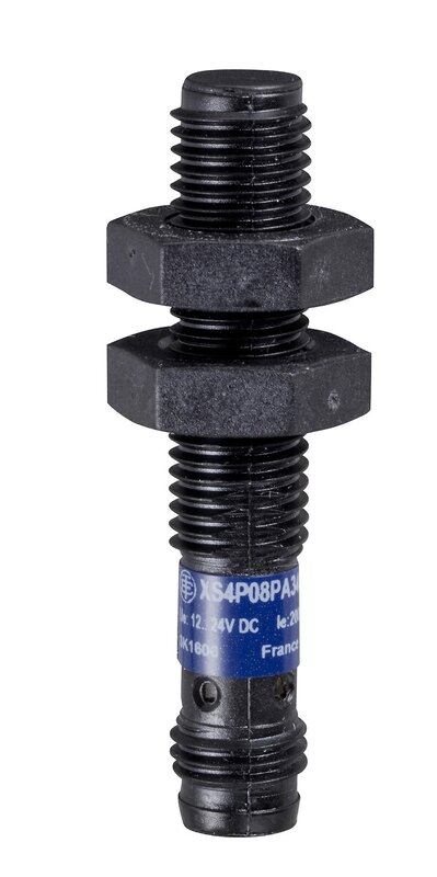 Induktiv sensor XS4 sylindrisk M8 Sn 2,5 mm M8 tilkobling til r