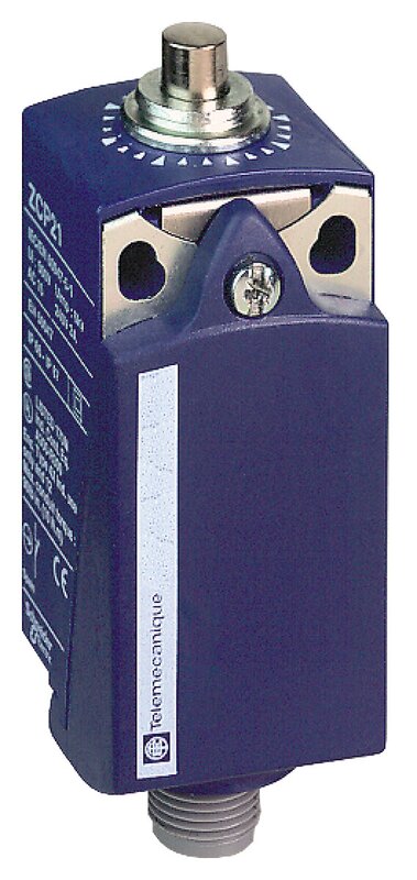 Grensebryter XCKP stålendestempel 1 NC og 1 NO