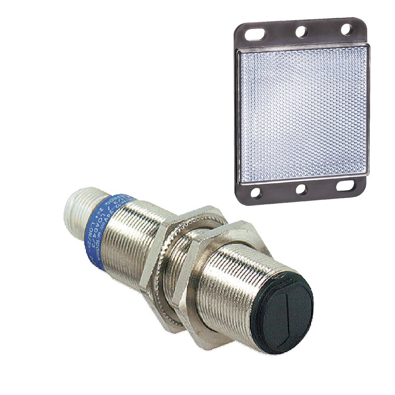 Foto elektrisk sensor XU1 refleks Sn 4 m M12 konnek til r - Bilde 1