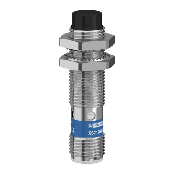 Induktiv tilstedeværelsesensor XS, induktiv sensor XS2 M12, L51mm, messing, Sn8mm, 12...24 VDC, M12
