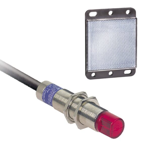 Foto elektrisk sensor XU9 polarisert refleks Sn 2 m kabel 2m