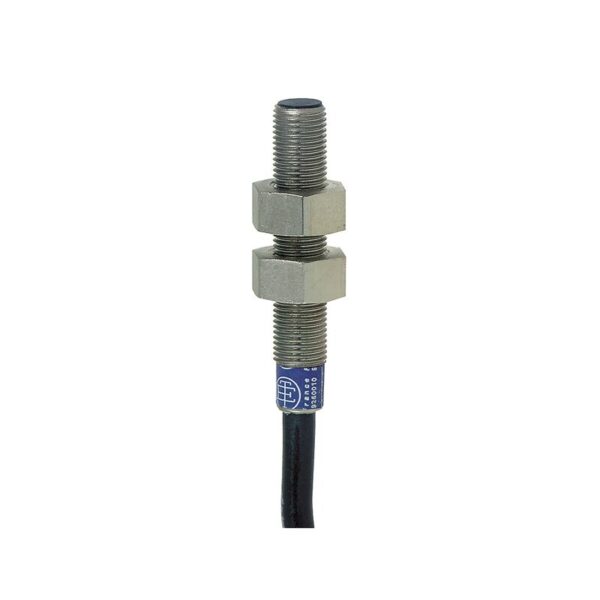 Induktiv sensor XS1 sylindrisk M5 Sn 0,8 mm kabel 2m