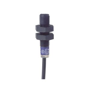 Induktiv tilstedeværelsesensor XS, induktiv sensor XS4 M8, L33 mm, PPS, Sn2,5 mm, 12...24 VDC, kabel 2 m - Bilde 1