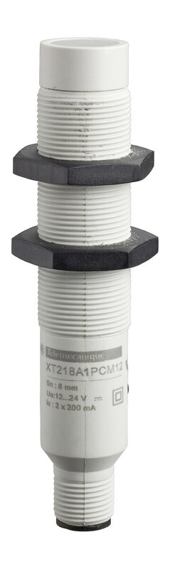 KAPASITIV SENSOR M18 12 24V DC PNP NO NC 4 LEDNINGER IKKE FLUSH M12 CONNE