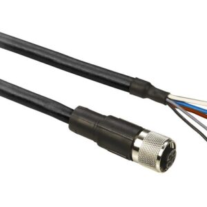 FORHÅNDSKABLET TILKOBLING PUR 5W M12 HunnKABEL STR 5M - Bilde 2
