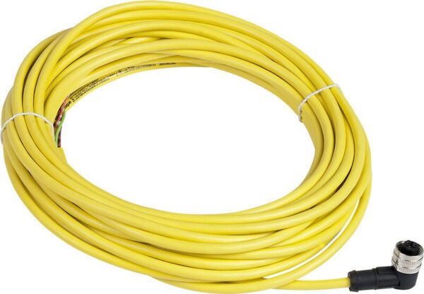 FORHÅNDSKOBLET KONTAKT, PVC, HUNN, 1/2, 3 PINNER, ALBUE, 10M