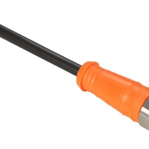 Forhåndskoblet kontakt XZ, rett hunn, M12, 4 pinner, kabel PVC 10 m - Bilde 1