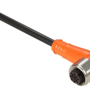 Forhåndskoblet kontakt XZ, albueformet hunn, M12, 5 pinner, kabel PVC 5 m - Bilde 4