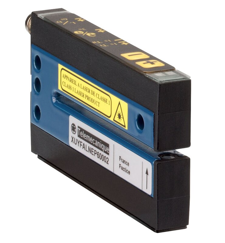 FAL 40 005 COS FOTOELEKTRISK SENSOR GAFFEL LASER TEACH ÅPNING 42X5MM - Bilde 1