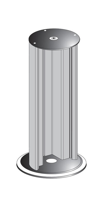 SAFETY_LC SØYLE W_O SPEIL 1385MM PG11