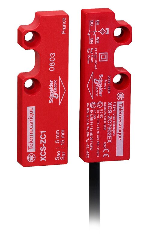 KORT MAGNETISK SIKKERHETSBRYTER XCSDMC79010EX