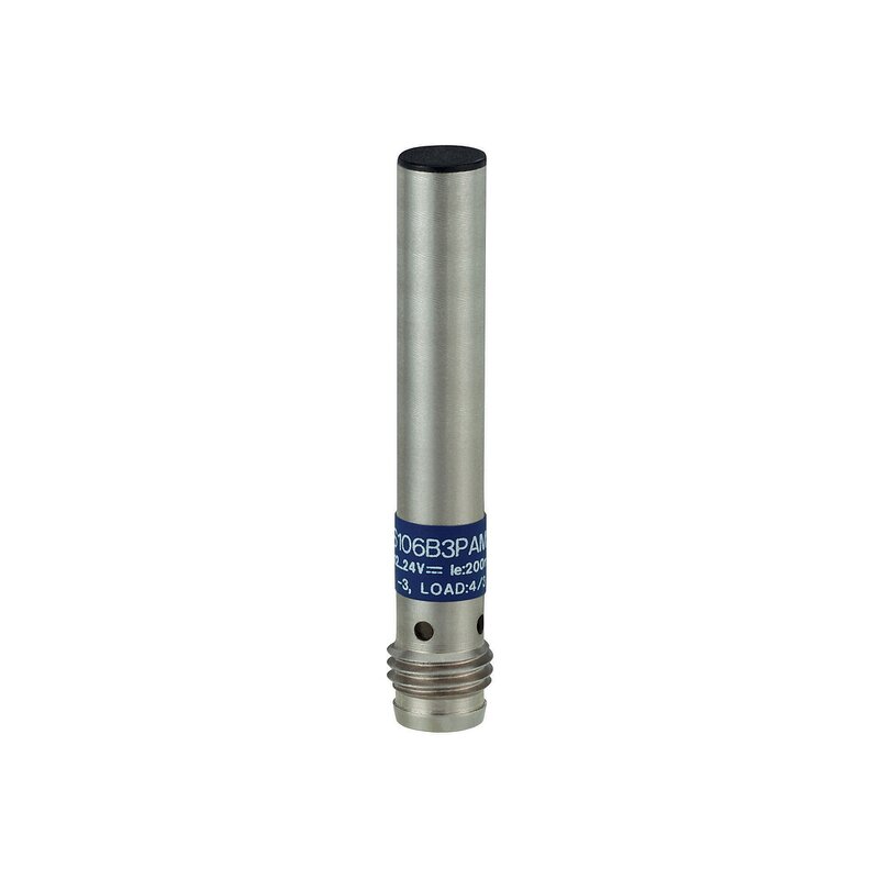 INDUKTIV SENSOR SYLINDRING KORTSLUTNING L06 12 24VDC PNP NC 3VI FLUSH SN 1,5 MM CON - Bilde 1