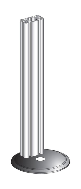 SAFETY_LC SPL-KOLONNE W_O SPEIL 1255 MM