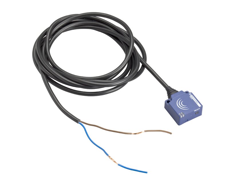 Induktiv sensor XS8 form E flat Sn 15 mm kabel 2m - Bilde 1