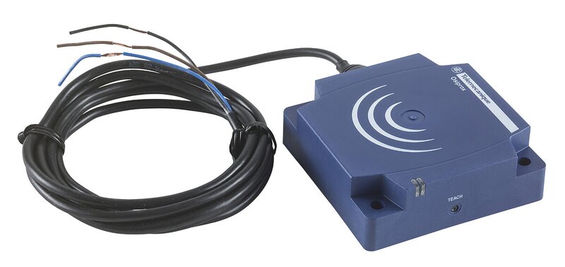 Induktiv sensor XS8 form D flat Sn 60 mm kabel 10m - Bilde 1