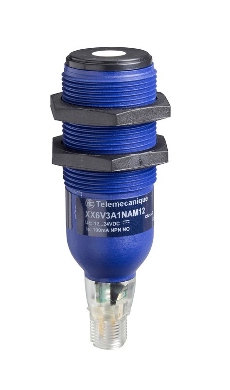Ultralydsensor SYLINDRISK M30 SN 1M INGEN NPN-TILKOBLING M12