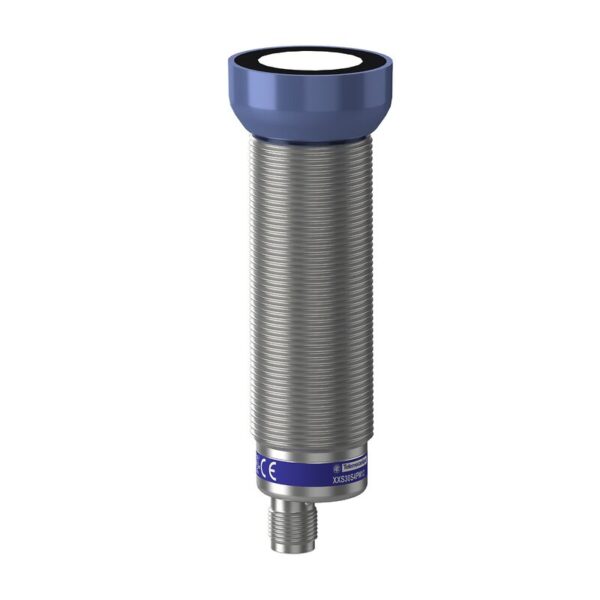 Ultralydsensor I RUSTFRITT STÅL SYLINDRISK M30 RETT 4M PNP