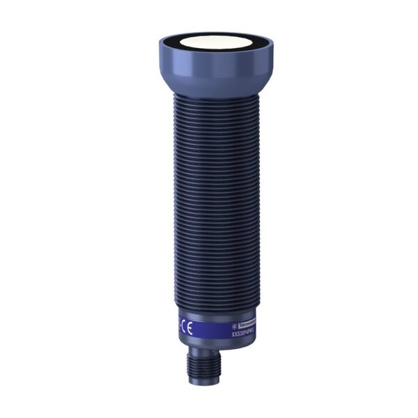 Ultralydsensor PLAST SYLINDRISK M30 RETT 4M PNP