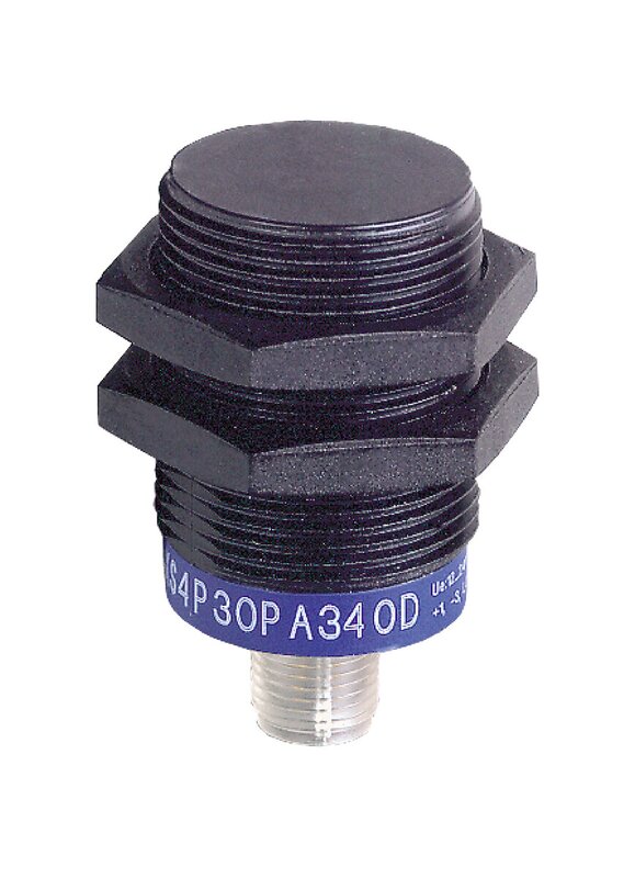Induktiv sensor XS4 sylindrisk M30 Sn 15 mm M12 tilkobling til r