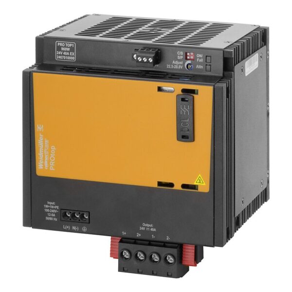 Strømforsyning AC/DC, PRO TOP1 960W 24V 40A EX