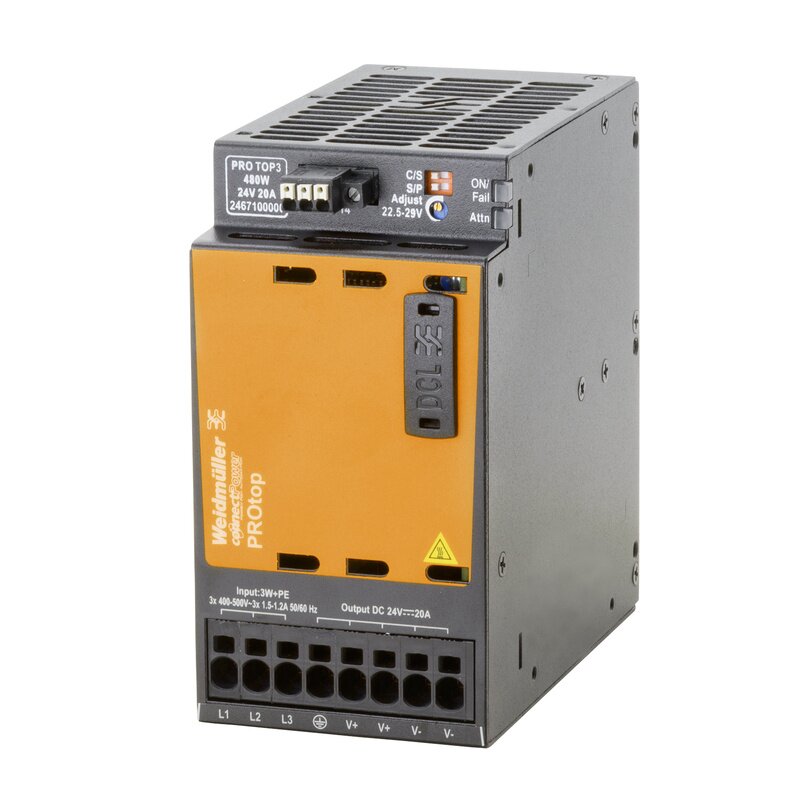 Strømforsyning AC/DC, PRO TOP3 480W 24V 20A - Bilde 1