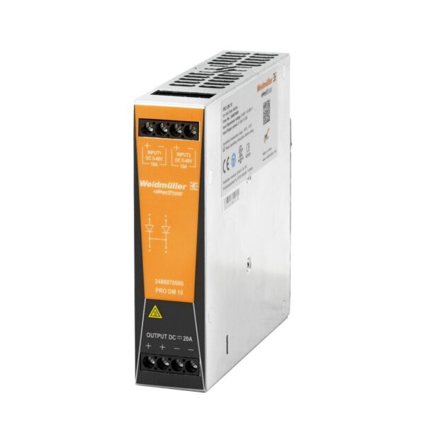Strømforsyninger, AC/DC, Redundans modul PRO DM 10