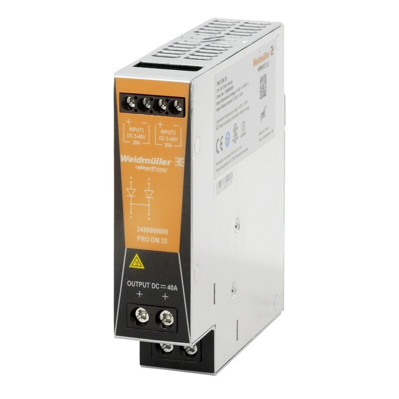 Strømforsyninger, AC/DC, Redundans modul PRO DM 20 - Bilde 1