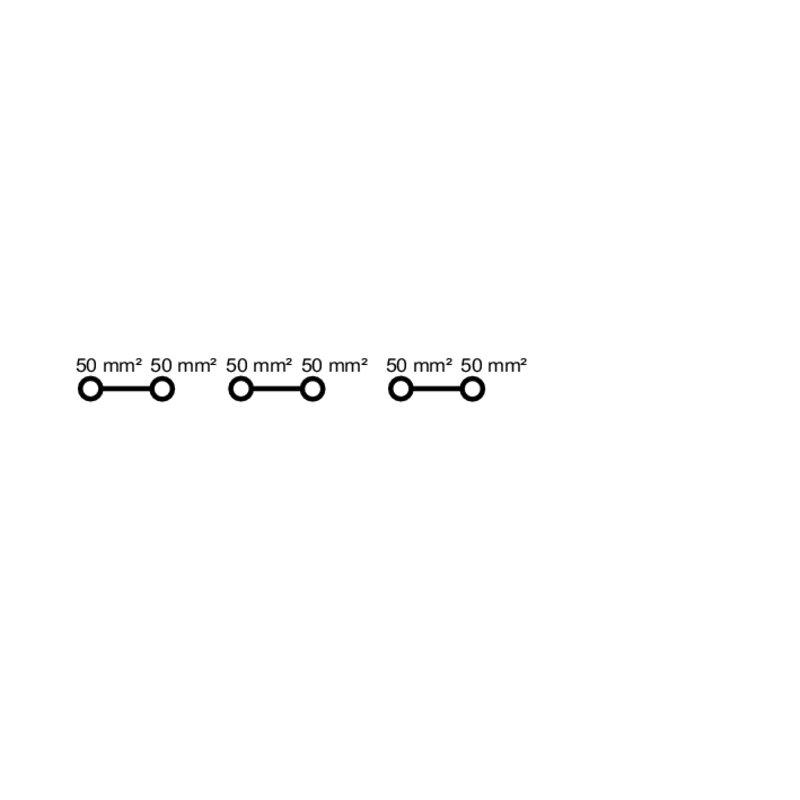 Koblingsstykker, WPD 330 3X50/3X50 1XBN/1XBK/1XGY - Bilde 3