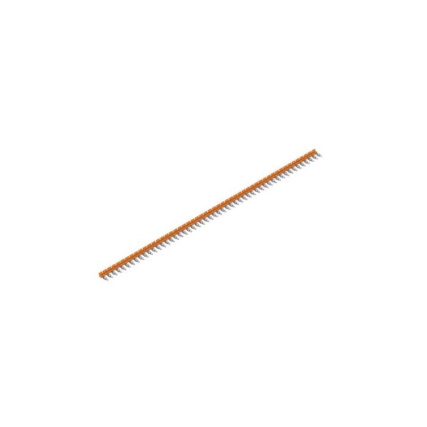 Releer og analoge skiller, Tilbehør til Releer og analoge skiller, TCC 6.4/51 OR 51 POL LASK ORANSJE