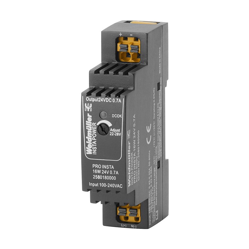 Strømforsyning AC/DC, PRO INSTA 16W 24V 0.7A - Bilde 1