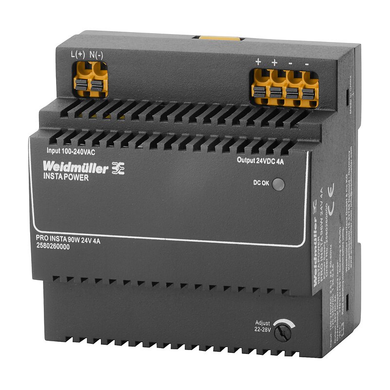Strømforsyning AC/DC, PRO INSTA 96W 24V 4A - Bilde 1