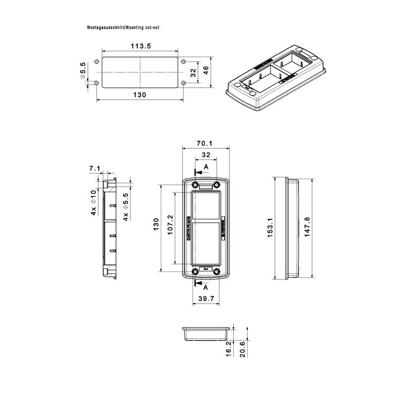 Nippel, CABTITE FR 24/10 BK - Bilde 2