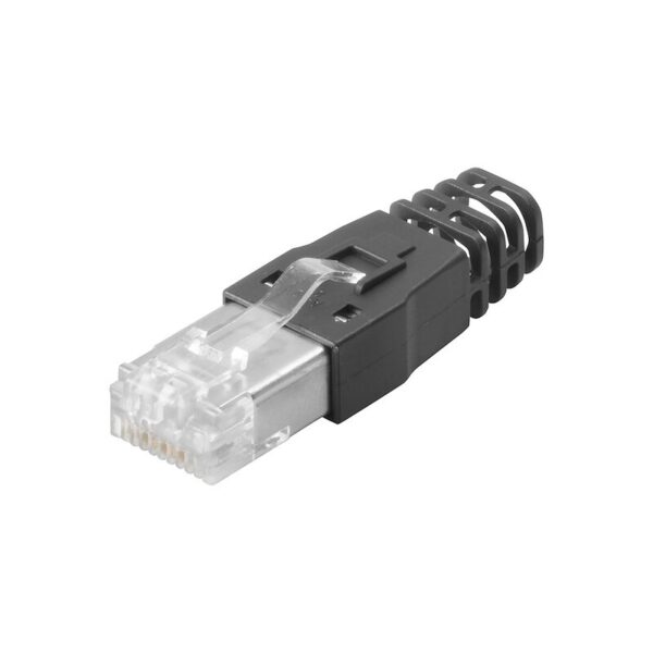 Nettverk OT, Plugger og kontakter, IE-PS-RJ45-TH-BK-P