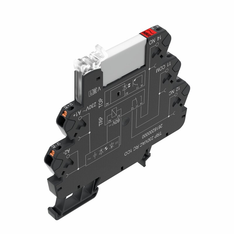 Releer og analoge skiller, Mekanisk, TRP 230VAC RC 1CO - Bilde 1
