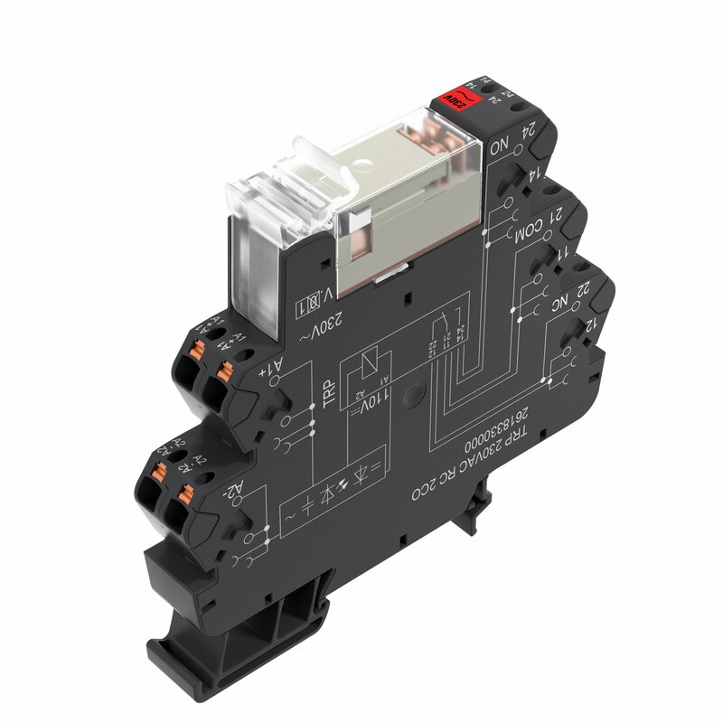 Releer og analoge skiller, Mekanisk, TRP 230VAC RC 2CO - Bilde 1