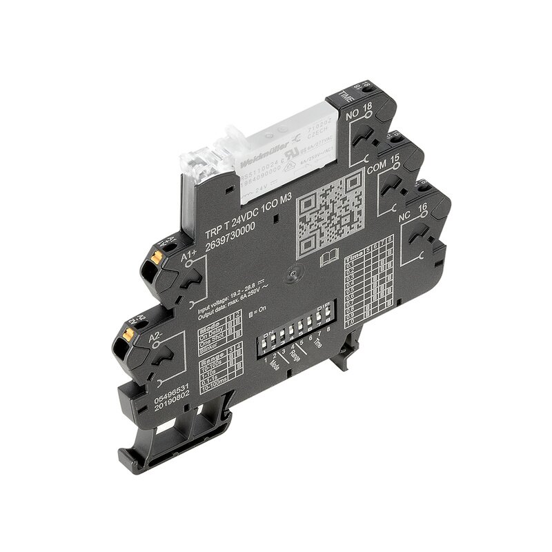 Releer og analoge skiller, Mekanisk, TRP T 24VDC 1CO M3 - Bilde 1