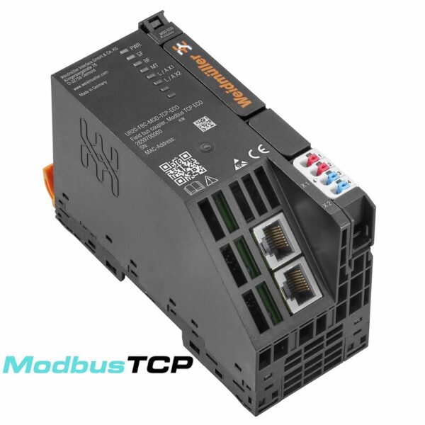 IO-Modul, UR20-FBC-MOD-TCP-ECO, MODBUS BUSSKOBLER, ECO VERSJON