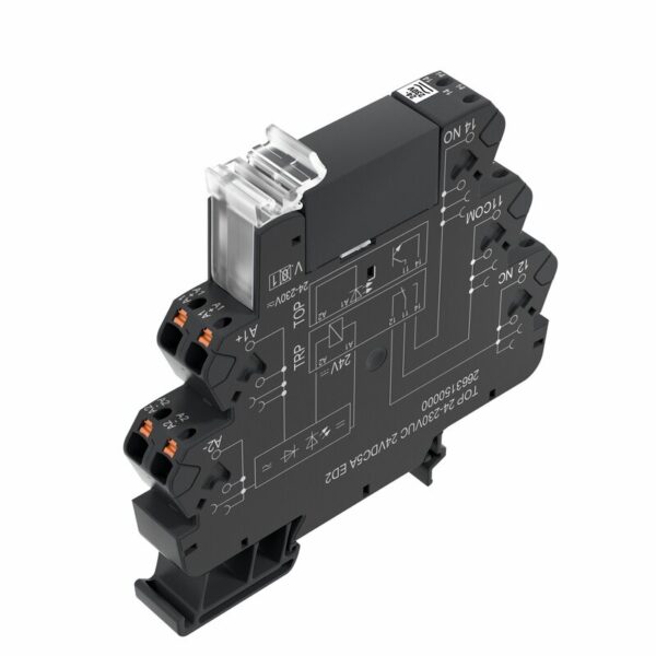 Releer og analoge skiller, Solid State, TOP 24-230VUC 24VDC5A ED2
