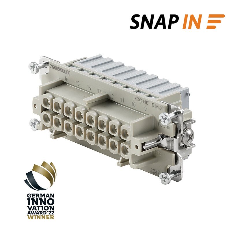 Kontakter, HDC HE 16 FQT - Bilde 2