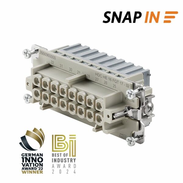 Kontakter, HDC HE 16 FQT 17 - 32