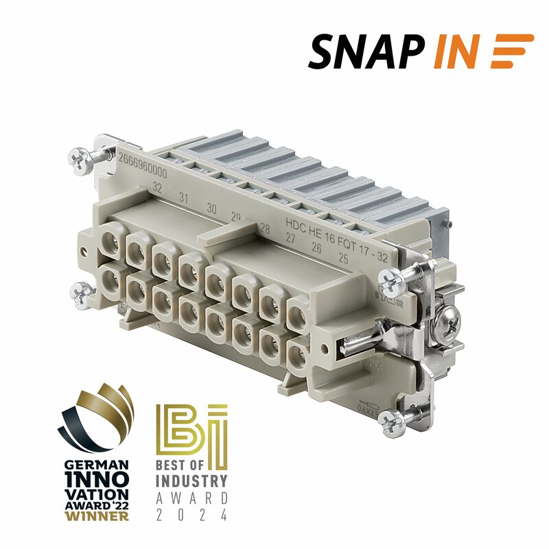 Kontakter, HDC HE 16 FQT 17 - 32 - Bilde 1